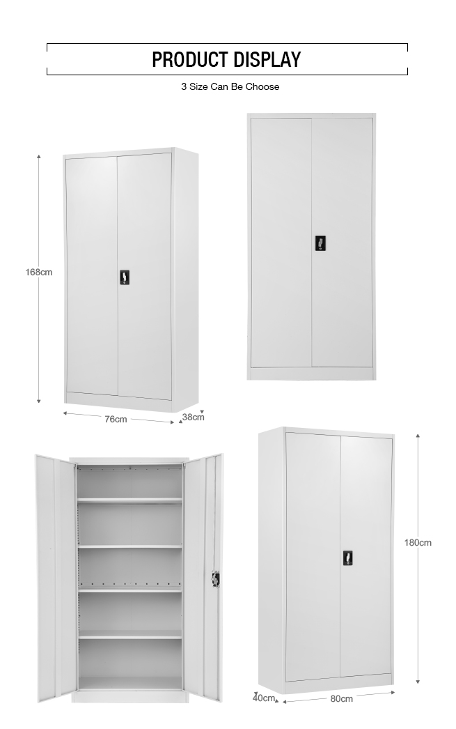 180cm Steel Storage Cabinet